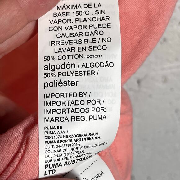 Puma Women's Graphic Short Sleeve T-Shirt - Pink Smoothie Heather medium - Picture 4 of 6